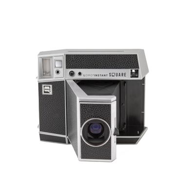 Lomo Aparat Foto Instant Square Negru