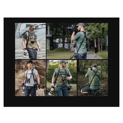 PGYTECH Camera Strap Master Curea de Camera Verde