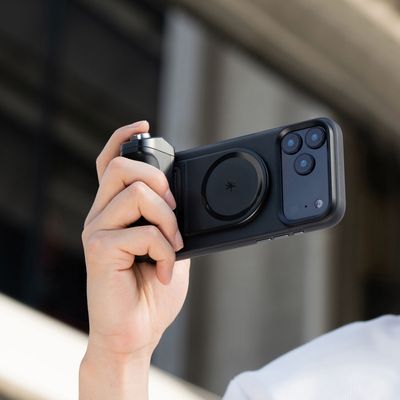 PGYTECH MagCam 2 Grip Telefon Negru Clasic