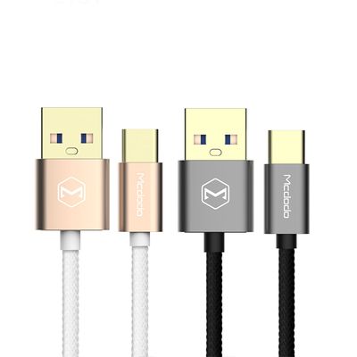 Mcdodo Cablu Fast Type-C USB 3.0 1m 2.4A max Grey