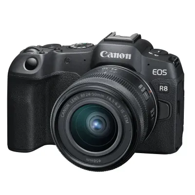 Resigilat: Canon EOS R8 Aparat Foto Mirrorless Kit cu Obiectiv RF 24-50mm F4.5-6.3 IS STM - RS125069030-3