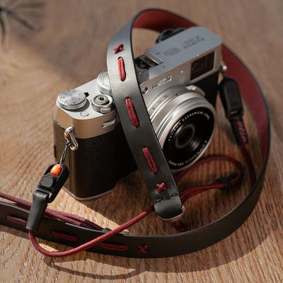 PGYTECH Slim Vintage Curea de Camera Negru (Midnight Black)