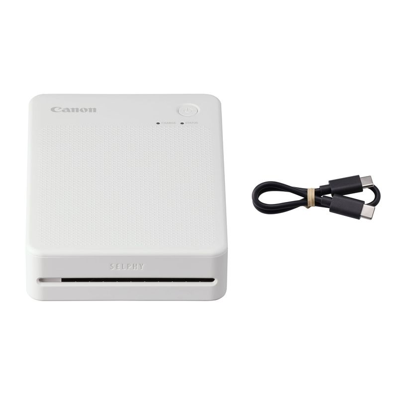 CanonSelphySquareQX20ImprimantaPortabilaWiFiAlb