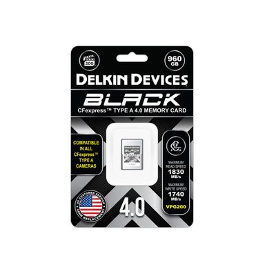 Delkin Devices Black Card de Memorie CFexpress 4.0 Tip A 960GB VGP200 R1830/W1740