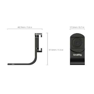 Smallrig 5825 Sistem de Prindere pentru Insta360 X4 / X5 cu suport Cold Shoe
