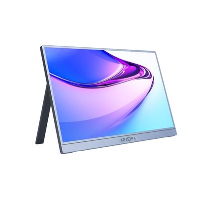 Arzopa A1S Monitor Portabil 14'' Gri Argintiu