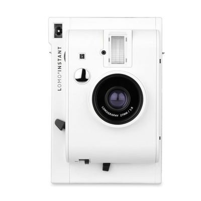 [Pachet] Lomography Lomo Instant Aparat Foto Instant Alb + Lomography Framecard - Landscape Small - set rame/ plicuri 8.9x13