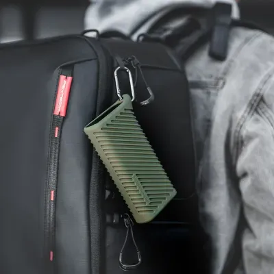 Pgytech CreateMate Carcasa cu Cititor de Carduri CFexpress Tip A si SD Verde
