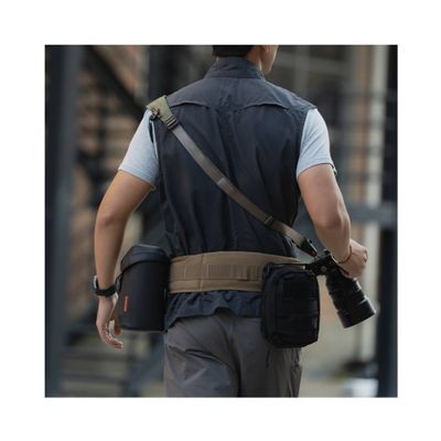 PGYTECH OneMo Centura Accesorii Foto Cafeniu