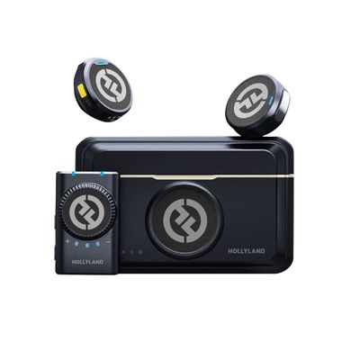 Resigilat: Hollyland Lark M2 Camera Duo Sistem Wireless Compact Shine Charcoal - RS125075811-16