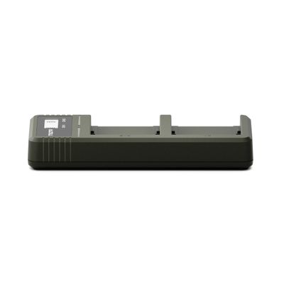 Tilta Incarcator Acumulator Tip L-Series/NP-F cu 2 Canale Verde