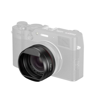 SmallRig Kit Parasolar si Filtru UV 49mm pentru Fuij X100 Negru