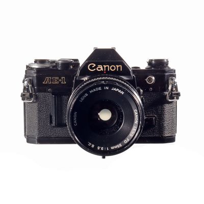 Canon AE-1 + Canon 35mm F3.5 SH-1032521