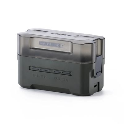 Tilta Statie de Incarcare Portabila pentru Bateriile NPFZ100 cu 4 Canale Verde