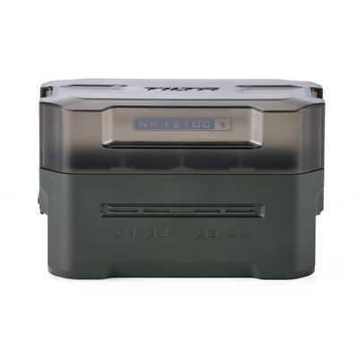 Tilta Statie de Incarcare Portabila pentru Bateriile NPFZ100 cu 4 Canale Verde