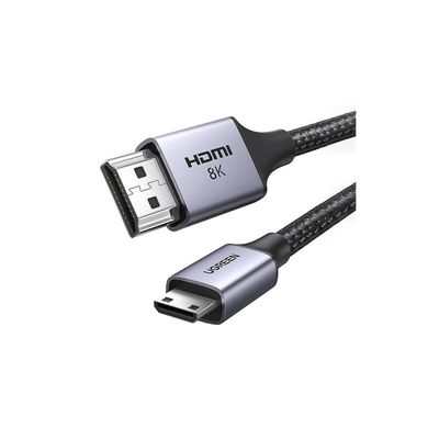 Ugreen HD163 Cablu Video miniHDMI Tata la HDMI Tata 8K la 60Hz 2m Negru