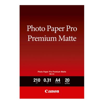 Canon PM-101 Pro Platinum Hartie Mata A4 20 Coli 210 g