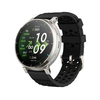 Amazfit Active 3 Premium Smartwatch Compatibil Android si iOS