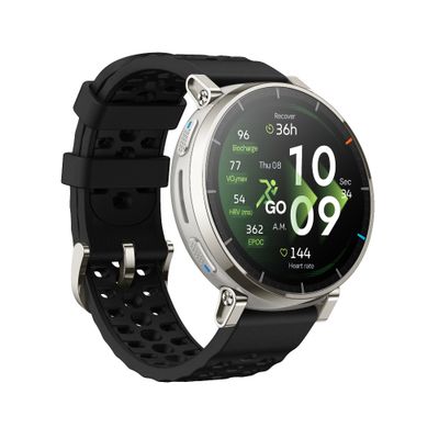 Amazfit Active 3 Premium Smartwatch Compatibil Android si iOS