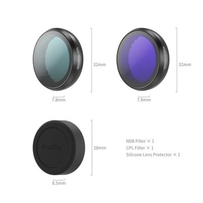 SmallRig 5862 Kit Filtre pentru Insta360 GO Ultra