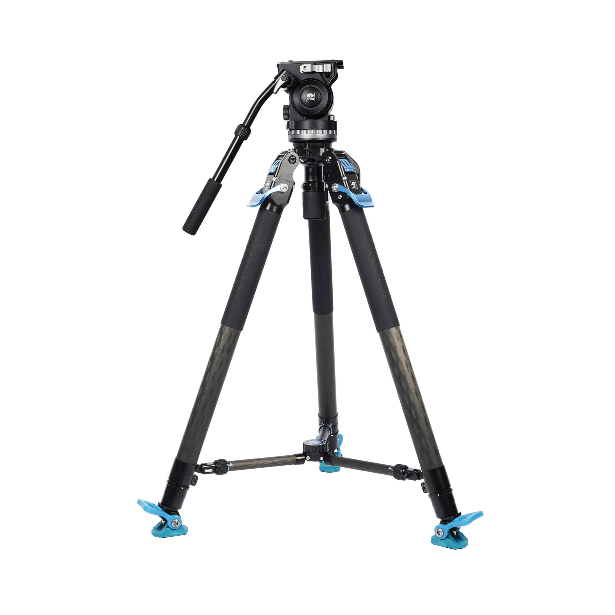kit supraveghere video exterior 2 camere wireless Sirui SVT-75 VHS10 Pro Kit Trepied cu Cap Video
