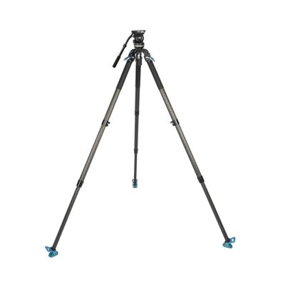 Sirui SVT-75 VHS10 Pro Kit Trepied cu Cap Video