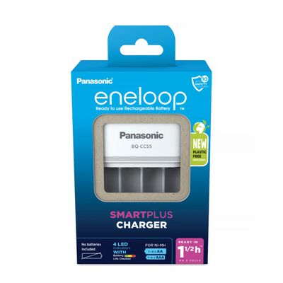 Panasonic Eneloop Incarcator Smart & Quick NEW ECO Plastic Free fara acumulatori