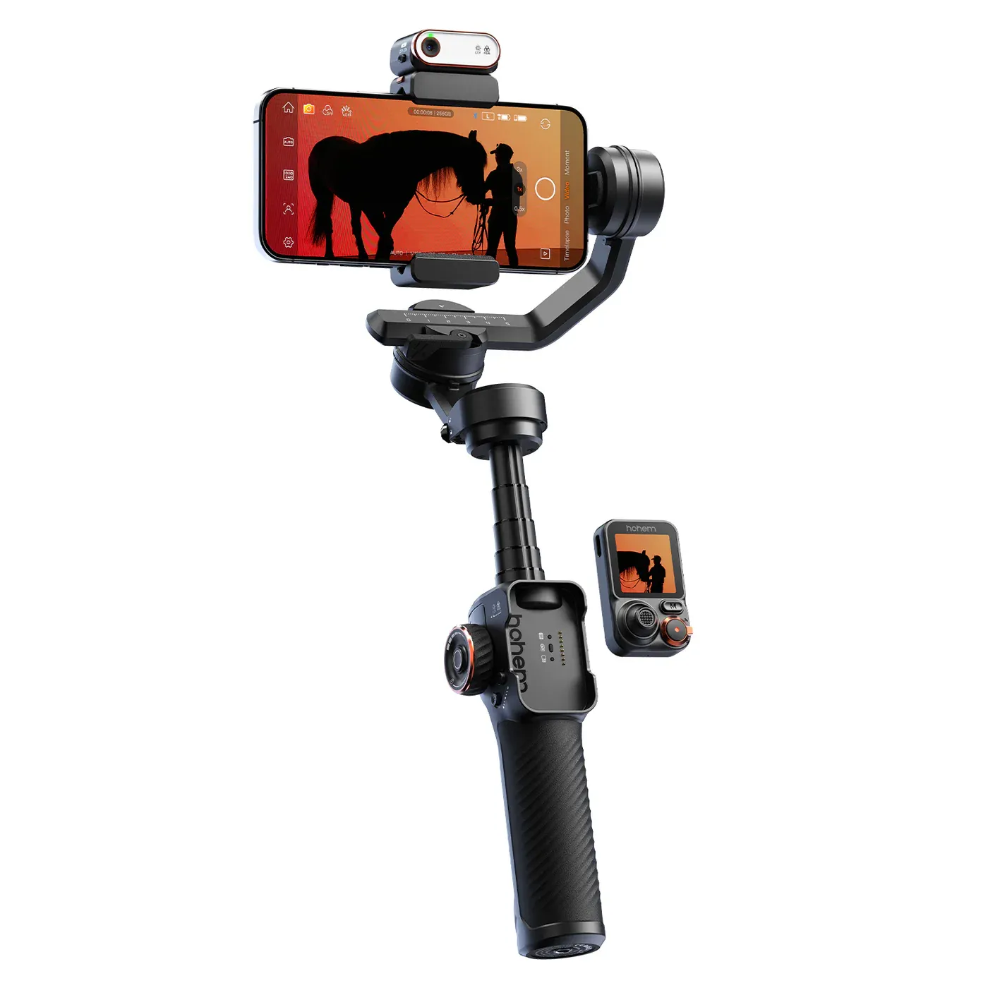 スマホアクセサリー hohem isteady m7 Hohem iSteady M7 Stabilizator Gimbal Tracker AI-F64.ro - F64.ro