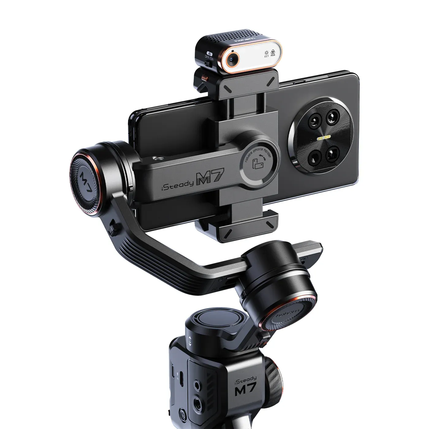 Hohem iSteady M7 Stabilizator Gimbal Tracker AI-F64.ro - F64.ro