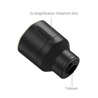 SmallRig 5920 Teleobiectiv 2× pentru Telefoane Montura T