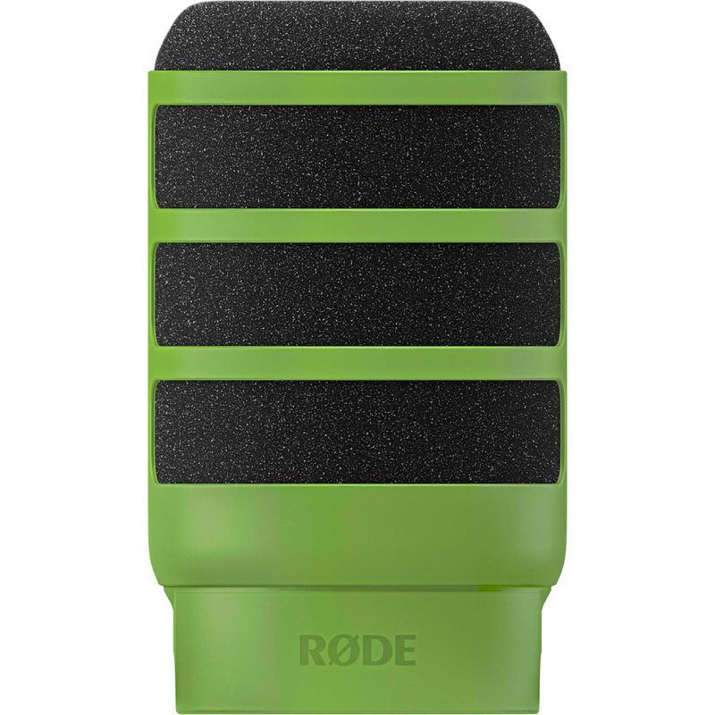 RodeWS14PopFiltruColoratVerdepentruPodmicXLRUSB