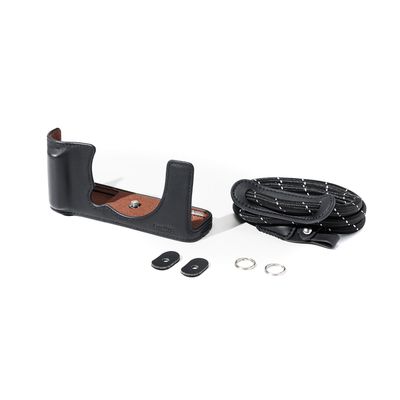 Smallrig 5450 Husa din Piele si Curea de Umar pentru FUJIFILM X-E5 Neagra