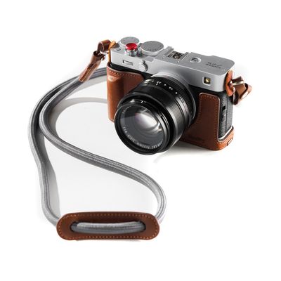Smallrig 5449 Husa din Piele si Curea de Umar pentru FUJIFILM X-E5 Maro