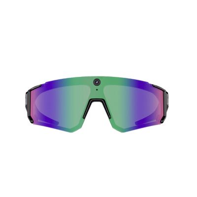 Colmi V06 Ochelari de Soare Sportivi AI Negru Lentile Albastre