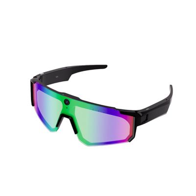 Colmi V06 Ochelari de Soare Sportivi AI Negru Lentile Albastre