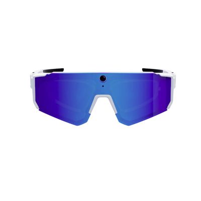 Colmi V06 Ochelari de Soare Sportivi AI Alb cu Lentile Albastre