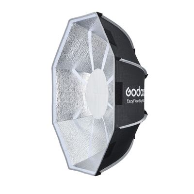 Godox EazyFlow Beauty Dish Pliabil Negru/Argintiu 65cm Montura Bowens