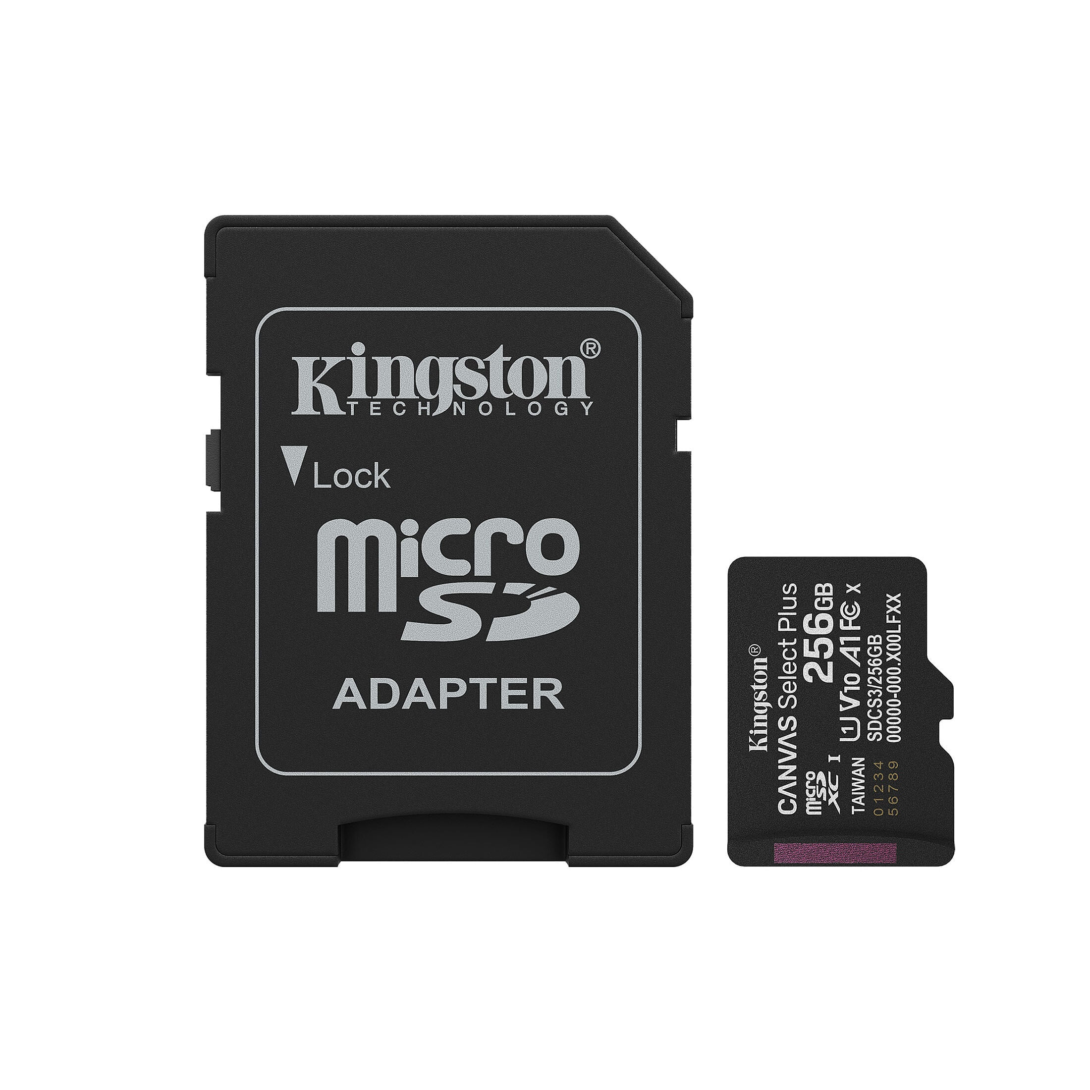 telefoane mobile Resigilat: Kingston Canvas Select Plus Gen3 Card de Memorie microSDXC 256GB 150MB/s A1 cu Adaptor - RS125090167-2