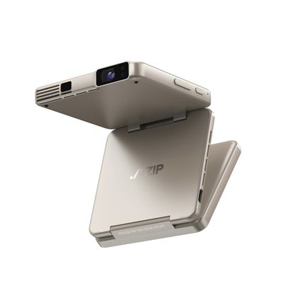 Aurzen Zip Proiector Portabil Pliabil Auriu