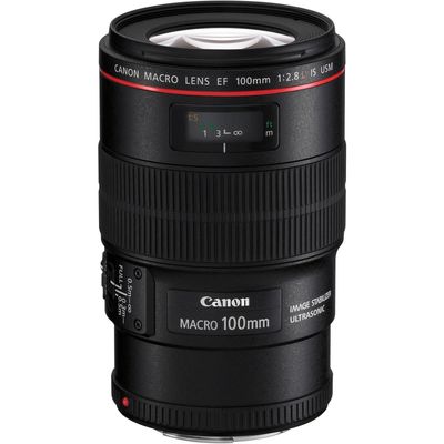 Resigilat: Canon EF 100mm F2.8L Macro IS USM (1:1) Obiectiv Foto DSLR - RS65808425-1
