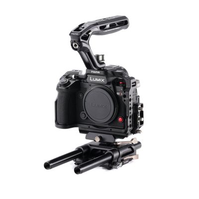 Tilta Camera Cage pentru Panasonic S1R II Base Kit Negru