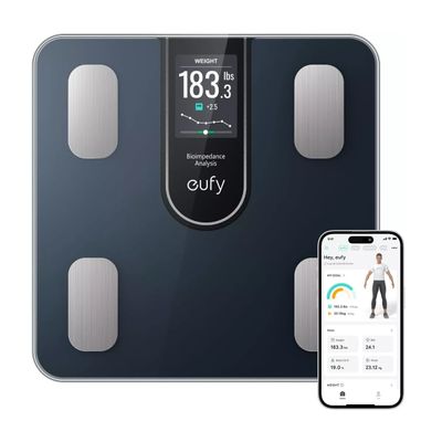 Anker Eufy C20 Cantar Inteligent Ecran TFT Bluetooth 16 Masuratori BMI Negru