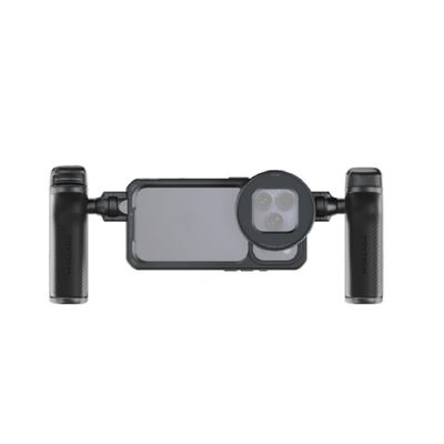 [Pachet] PGYTECH Kit Suport Telefon ProShot pentru iPhone 17 Pro + PGYTECH MagGlow Lampa LED pentru Telefon Gri