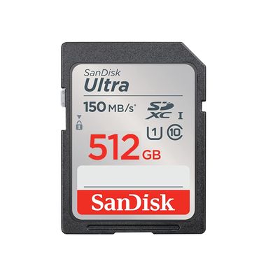 Resigilat: SanDisk Ultra 512GB SDXC Card de Memorie 150MB/s - RS125068207-1