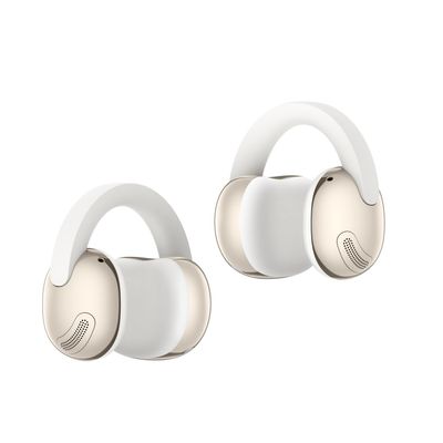TCL Crystal Clip Casti Open-Ear True Wireless Bluetooth Lunar White