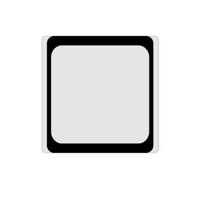 Nisi Garnitura din Spuma pentru Filtru 100x100mm