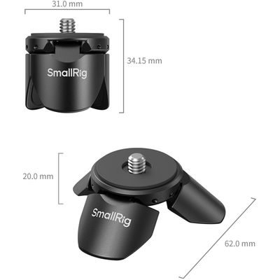 SmallRig 6083 Mini Trepied cu Eliberare Rapida pentru DJI Osmo Pocket 3 / 4