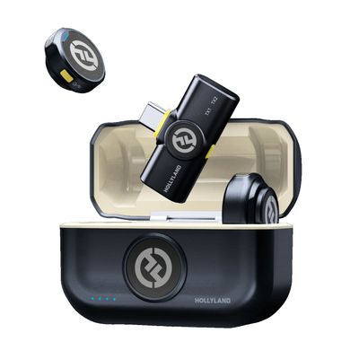 Resigilat: Hollyland Lark M2 USB-C Duo Sistem Microfon Wireless Compact Shine Charcoal - RS125075814-6