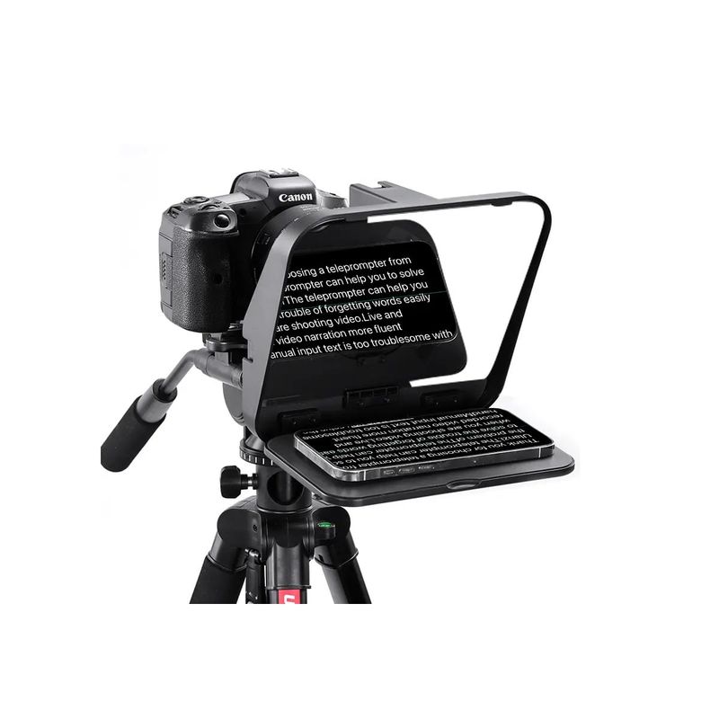UlanziRT02TeleprompterUniversalpentruTabletasiSmartphonecuTelecomanda