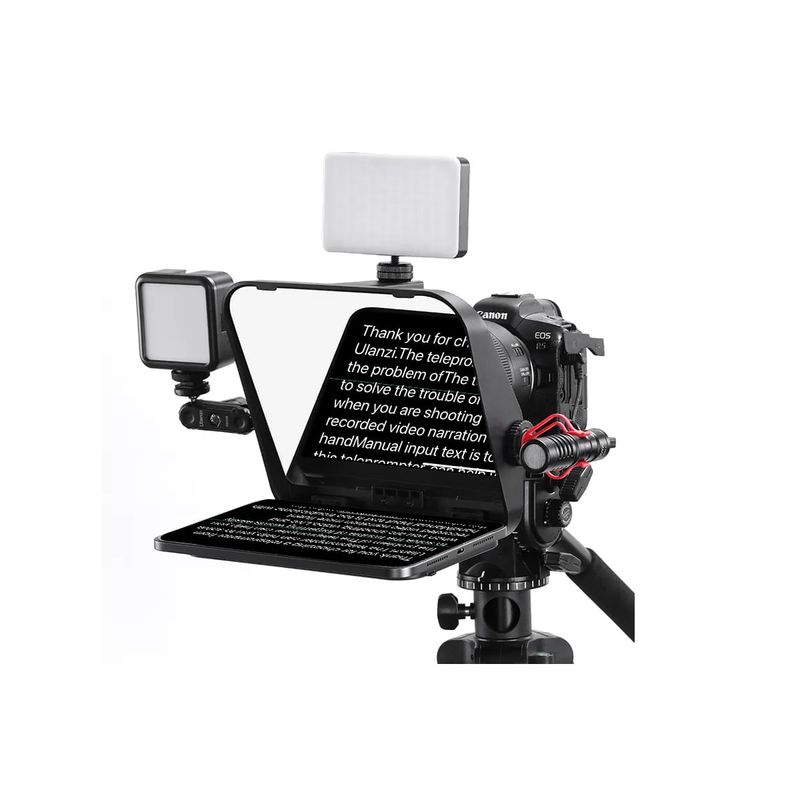 UlanziRT02TeleprompterUniversalpentruTabletasiSmartphonecuTelecomanda